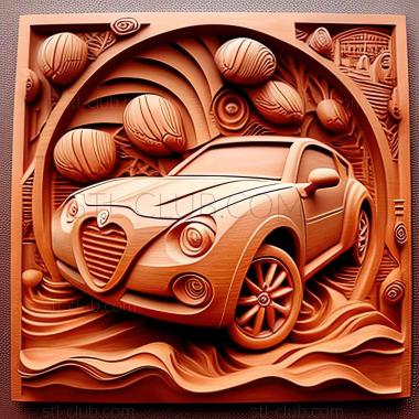 3D модель Alfa Romeo MiTo (STL)